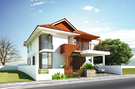 Traditional Kerala House In Modern Style With W