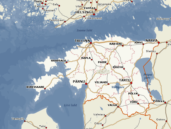 Viron kartta | 1Uutiset - Suomi ja maailma | S...