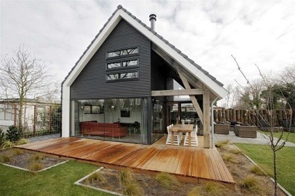 [Inspiration]  Maison bois en Hollande par BONGERS architecten bv. | Build Green, pour un habitat écologique | Scoop.it