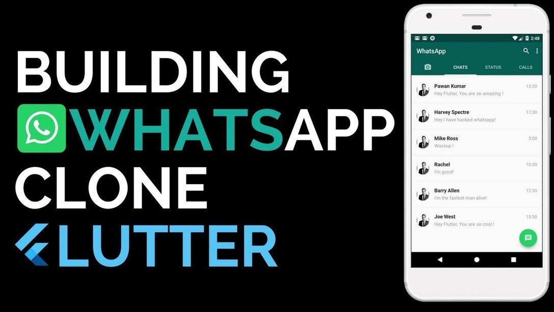 Flutter: Building a WhatsApp Clone from scratch...