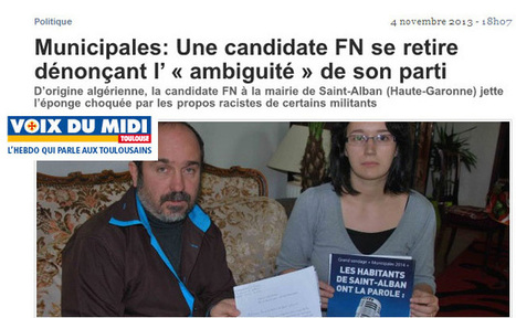 Une candidate FN découvre la nature de son parti... et démissionne | ACTUALITÉ | Scoop.it