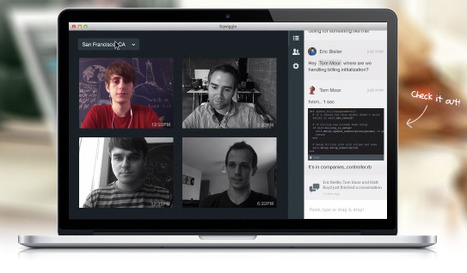 Persistent Team Collaboration Workspace Integrates Always-on Videoconferencing: Sqwiggle | Moodle and Web 2.0 | Scoop.it