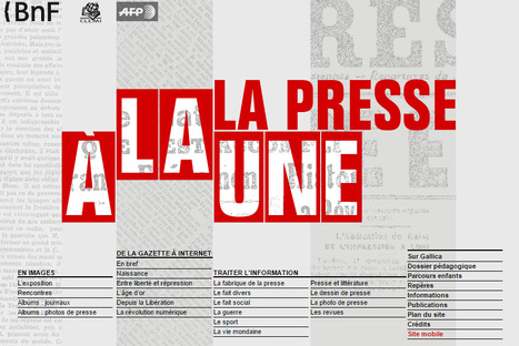 BnF - La presse à la une | Études littéraires | Scoop.it
