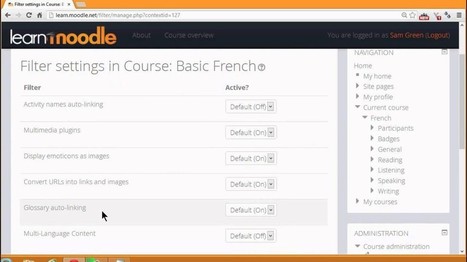 What are Moodle Filters? | Moodle Tuts | mOOdle_ation[s] | Scoop.it