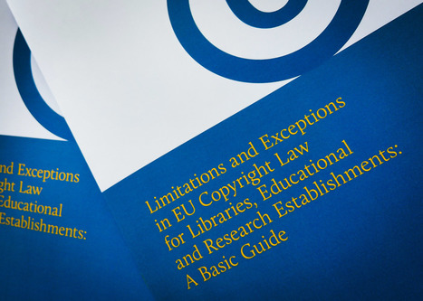 A Basic Guide to EU Copyright Limitations and Exceptions for Libraries, Educational and Research Establishments - LIBER | Bonnes pratiques en documentation | Scoop.it
