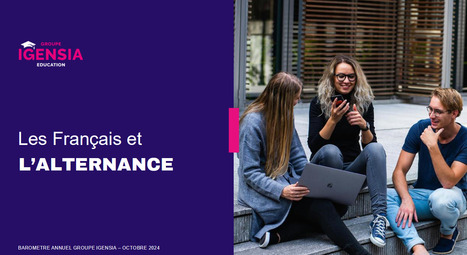 Barom&egrave;tre "Les fran&ccedil;ais et l'alternance" / Groupe Igensia | Formation professionnelle : environnement et dispositifs | Scoop.it