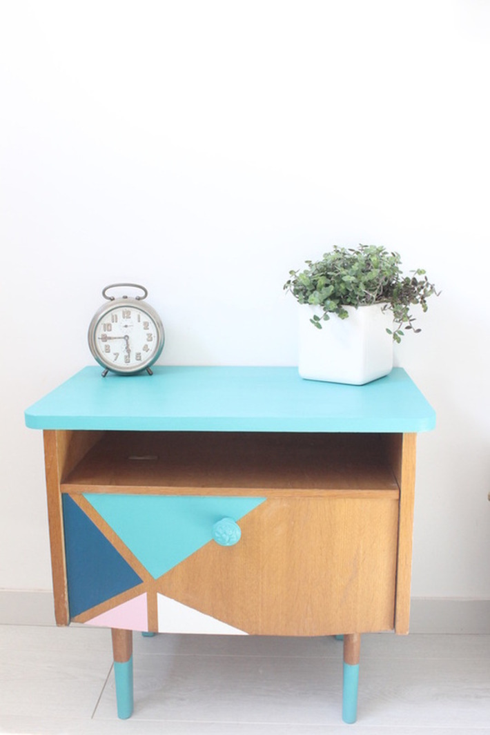 DIY//RELOOKE TON CHEVET 50'S! | @L'Etablisienne | Scoop.it