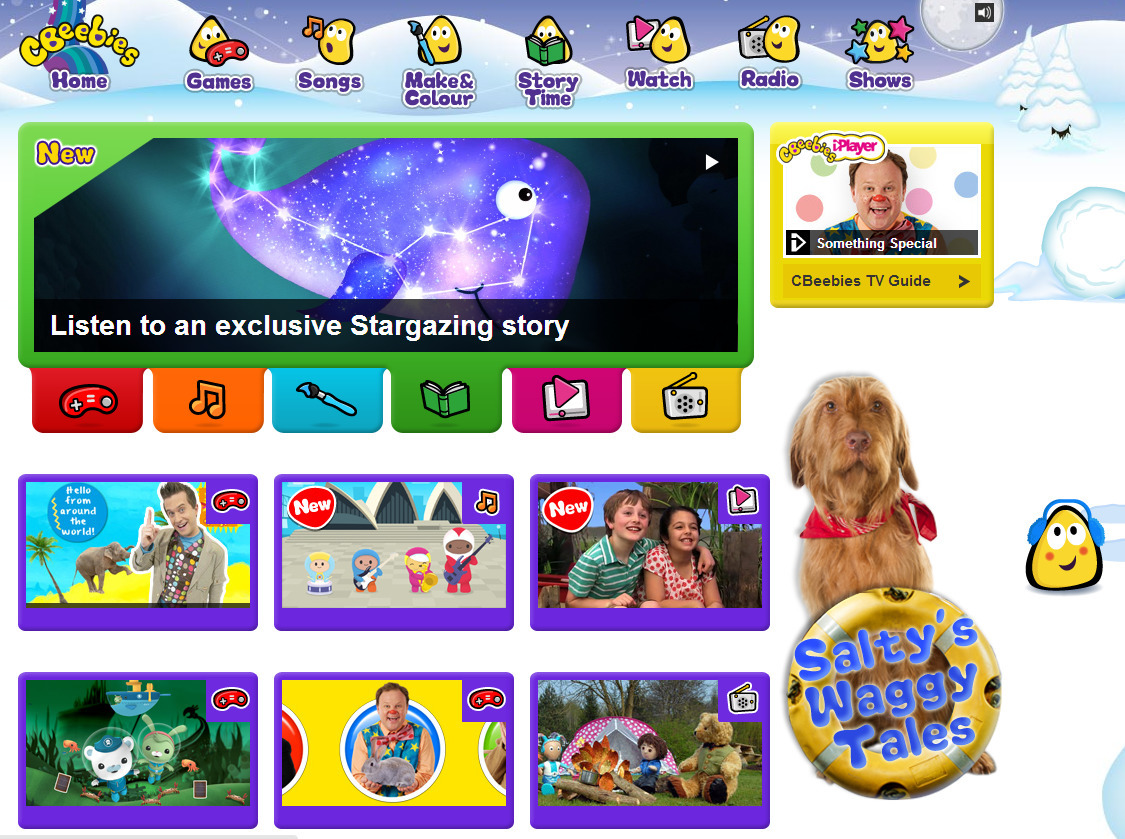 Cbeebies Games