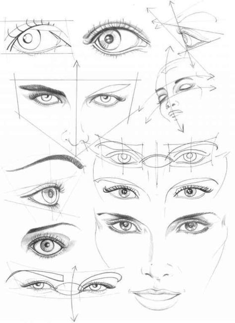 Drawing human faces, Tutorials, drawing it 