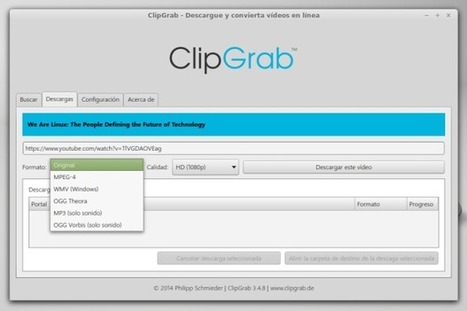 ClipGrab: descargar videos en Ubuntu nunca fue tan fácil | Software libre | Scoop.it