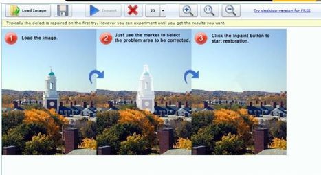 Supprimer un élément sur une photo avec WebInpaint - Blog du modérateur | Retouches et effets photos en ligne | Scoop.it