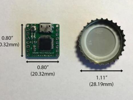 Tiny Arduino-compatible Piksey Pico is no bigger than a bottle cap | Arduino, Netduino, Rasperry Pi! | Scoop.it