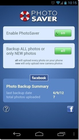 Photo Saver Automatically Uploads Captured Photos To Facebook [Android] | Time to Learn | Scoop.it