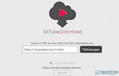 AllTube Download une interface graphique Web de youtube-dl pour télécharger facilement les vidéos du Web (YouTube, Vimeo et autres) | Freewares | Scoop.it