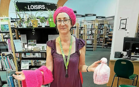 Les tricoteuses ont du cœur à la médiathèque de Lambézellec à Brest | L'actualité des quartiers politique de la ville de Bretagne et Pays de la Loire | Scoop.it