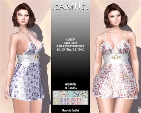 Ona Dress Fatpack Teleport Hub Group Gift by AMUI | Teleport Hub - Second Life Freebies | Second Life Freebies | Scoop.it