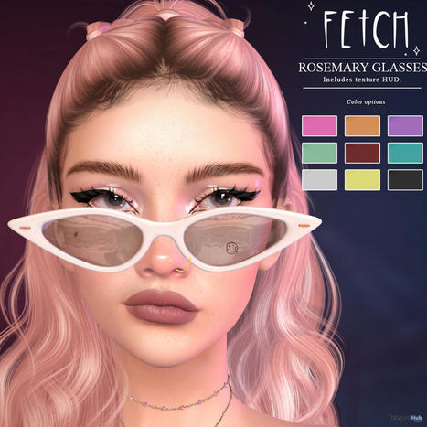 Rosemary Glasses October 2022 Group Gift by Fetch | Teleport Hub - Second Life Freebies | Second Life Freebies | Scoop.it