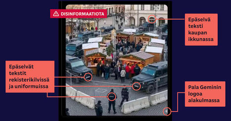 Tällä kuvalla yritetään johtaa harhaan – Yle selvitti joulu­markkinoista leviävien väitteiden toden­peräisyyttä | Uutiset | Yle | 1Uutiset - Lukemisen tähden | Scoop.it