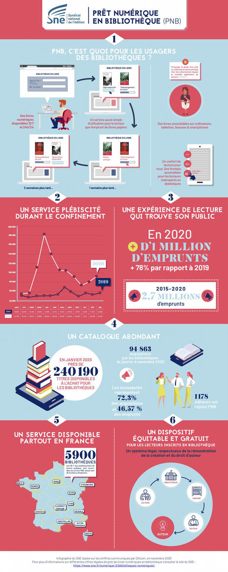 PNB : des pr&ecirc;ts num&eacute;riques en hausse de 78 % en 2020 | Bo&icirc;te &agrave; outils num&eacute;riques | Scoop.it