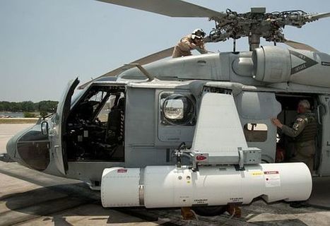 Northrop Grumman débute la production série du système laser détection mines ALMDS pour l'hélicoptère MH-60S des LCS | Newsletter navale | Scoop.it
