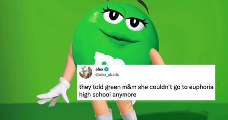 Tweets about the green M&M's 2022 redesign | consumer psychology | Scoop.it