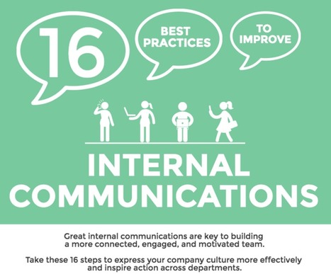 16 Best Practices for Internal Communications | Enplug | Internal Communications Tools | Scoop.it