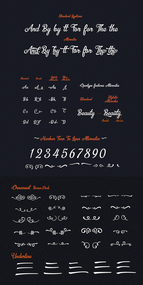 15 Colorful Free Fonts for Professional Designers | Fonts | Design Blog | Geeks | Scoop.it