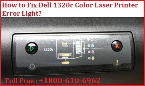 Connect 1 800 610 6962 To Fix Dell 1320c Color