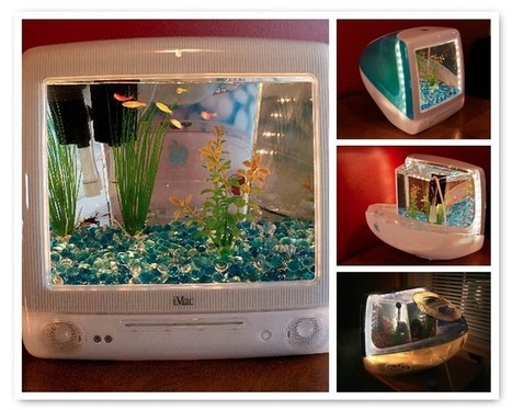 iMacquarium: Turn your old G3 iMac into an Aquarium | 1001 Recycling Ideas ! | Scoop.it