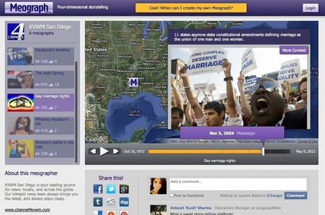 Meograph: New Tool For Four-Dimensional Storytelling - 10,000 Words | Top Social Media Tools | Scoop.it