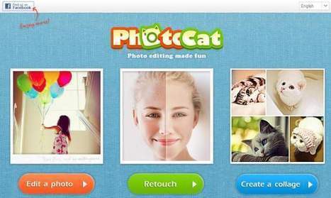 Retouche photo en ligne, Photocat | Retouches et effets photos en ligne | Scoop.it