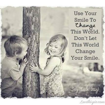 Twitter / helisulbaran: "Usa tu sonrisa para cambiar ... | Chismes varios | Scoop.it