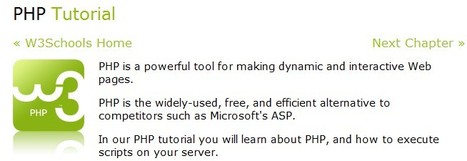 PHP Tutorial | Free Tutorials in EN, FR, DE | Scoop.it