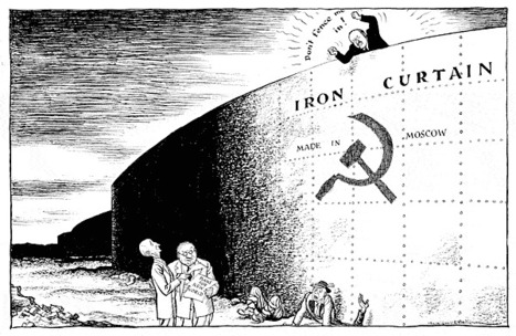 Iron Curtain Political Cartoon Analysis | www.myfamilyliving.com
