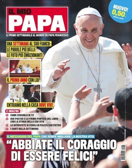 «Il Mio papa», le premier magazine pour les fans du pape | DocPresseESJ | Scoop.it