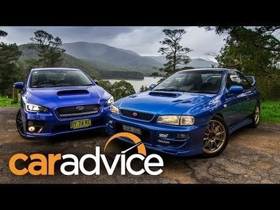 Subaru Wrx Sti Comparison 2014 Sedan V 1999 Tw