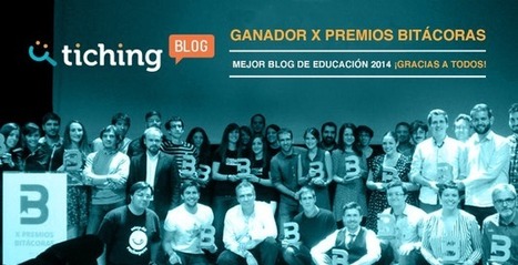 El blog de Tiching Mejor Blog de Educación en los Bitácoras 2014 | El Blog de Educación y TIC | E-Learning-Inclusivo (Mashup) | Scoop.it