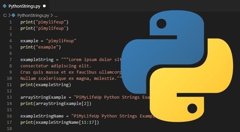 Strings in Python | tecno4 | Scoop.it