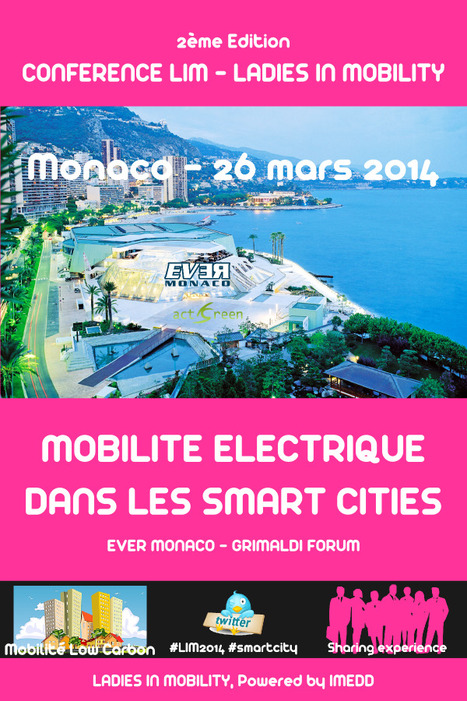 Conférence : Mobilité éléctrique dans les SmartCities à Monaco | Economie Responsable et Consommation Collaborative | Scoop.it