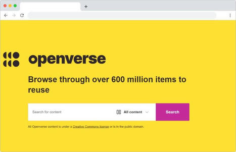 Openverse: millones de imágenes y audios para uso libre | TIC & Educación | Scoop.it