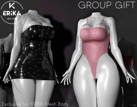 Tube Dress & Bodysuit July 2022 Group Gift by Kalhene | Teleport Hub - Second Life Freebies | Second Life Freebies | Scoop.it