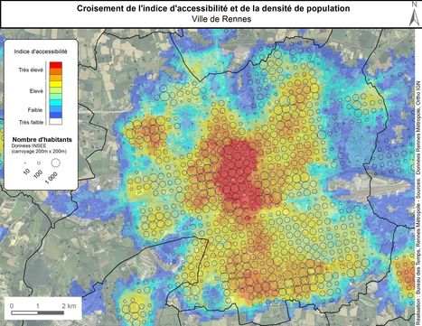 Quel temps d’accès moyen aux équipements et aux commerces dans les grandes villes ? | Nouveaux paradigmes | Scoop.it