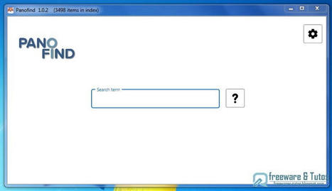 Panofind : un logiciel de recherche personnelle pour votre PC | Freewares | Scoop.it