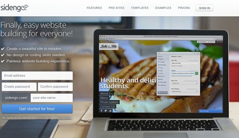 Website Builder - Create a website in minutes - Sidengo | Digital Delights for Learners | Scoop.it