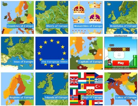 Geography of Europe Games | Human Interest | Scoop.it