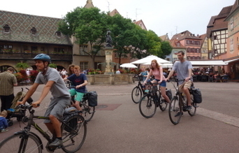 Colmar et le vignoble à vélo sans se fatiguer | Alsace Actu | Scoop.it