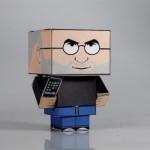 make your own steve jobs papercraft christmas tree ornament | All Geeks | Scoop.it