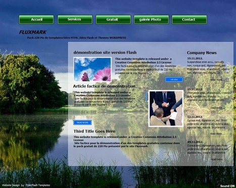 Gratuit : Pack 220 Mo Metamorphozis Web Kit licence gratuite - Sites Flash ,Sites HTML ,Themes Wordpress | Actualités Top | Scoop.it