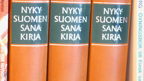 Aristoteleen kantapää: Nykysuomen sanakirjasta Kielitoimiston sanakirjaan | 1Uutiset - Lukemisen tähden | Scoop.it