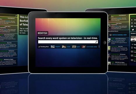 The Boxfish Live iPad app searches every word spoken and trending on television | mlearn | Scoop.it